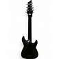 Used Schecter Guitar Research DIAMOND SERIES BLACKJACK LEFT HANDED Black Solid Body Electric Guitar