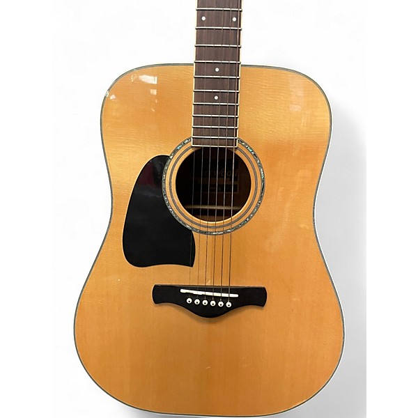 Used Ibanez AW300 Left Handed Natural Acoustic Guitar
