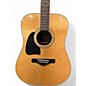 Used Ibanez AW300 Left Handed Natural Acoustic Guitar