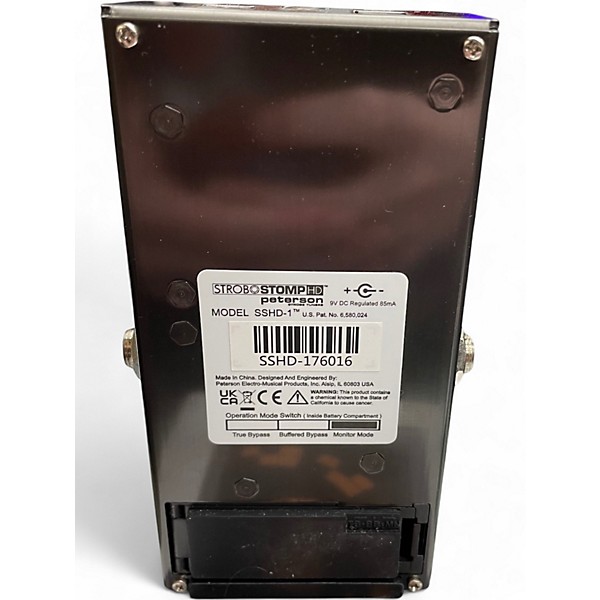 Used Peterson SSHD-1 Tuner Pedal