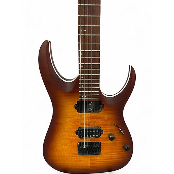 Used Ibanez RGA42FM DRAGON EYE BURST Solid Body Electric