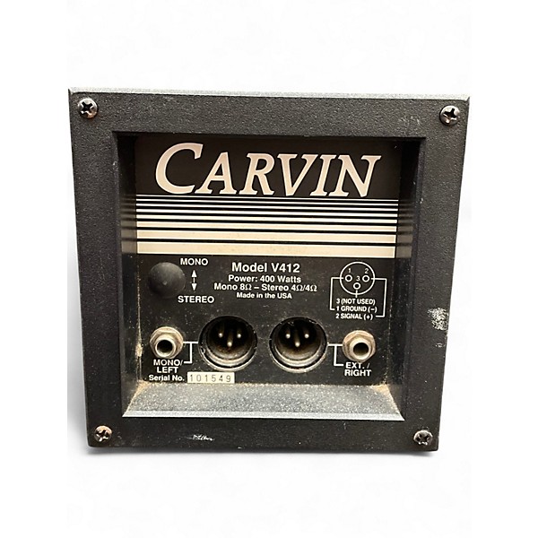 Used Carvin V412 Guitar Cabinet