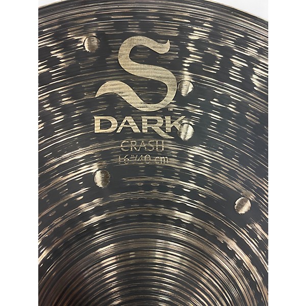 Used Zildjian 16in S FAMILY DARK Cymbal
