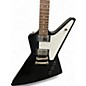 Used Epiphone Explorer Black Solid Body Electric Guitar