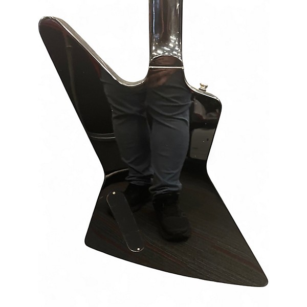 Used Epiphone Explorer Black Solid Body Electric Guitar