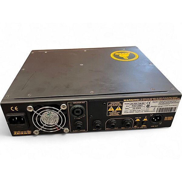 Used Markbass Little Mark Tube 800 Tube Bass Amp Head