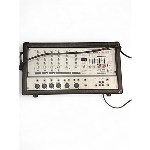 Used Phonic Powerpod 2x100w Powered Mixer Digital Mixer