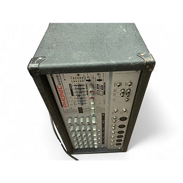 Used Phonic Powerpod 2x100w Powered Mixer Digital Mixer