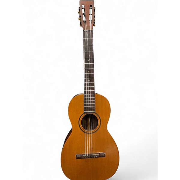 Vintage 1900s Ditson Parlor Guitar Natural Acoustic Guitar