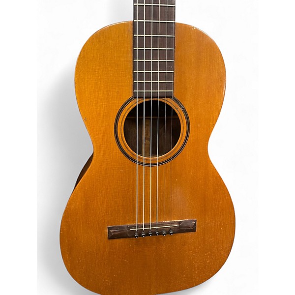Vintage 1900s Ditson Parlor Guitar Natural Acoustic Guitar