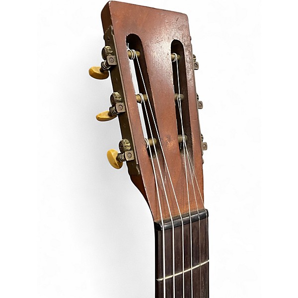 Vintage 1900s Ditson Parlor Guitar Natural Acoustic Guitar