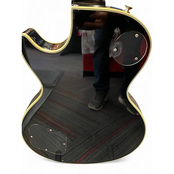 Used 1989 Epiphone Les Paul black beauty Black Solid Body Electric Guitar