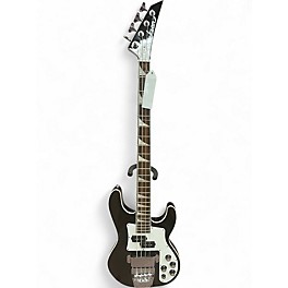 Used Jackson X Series CBXNT DX V Black and White Electric Bass Guitar