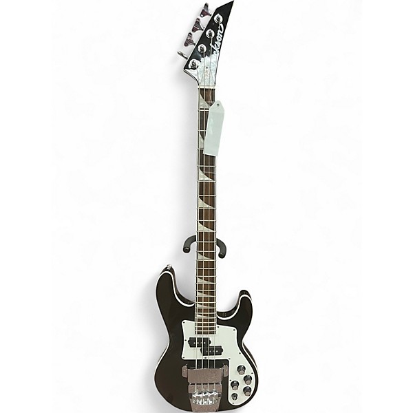 Used Jackson X Series CBXNT DX V Black and White Electric Bass Guitar