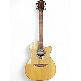 Used Lag Guitars T88ACE Natural Acoustic Electric Guitar