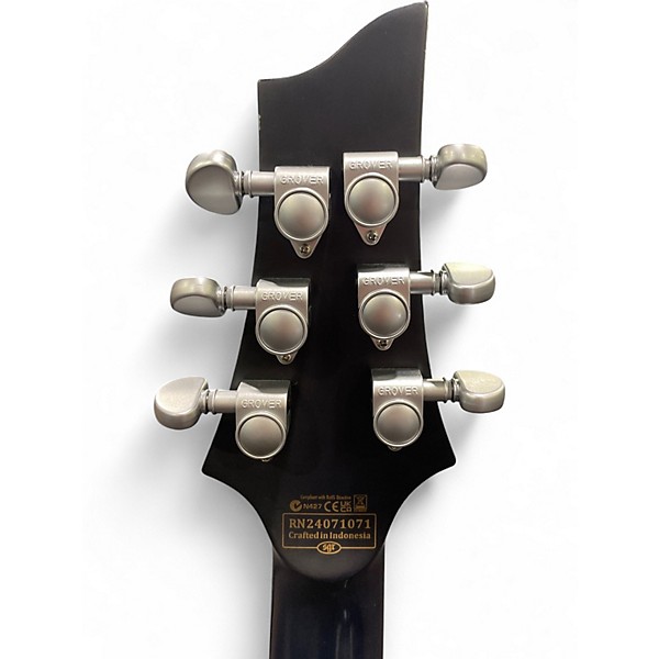 Used Schecter diamond series Translucent white Solid Body Electric Guitar