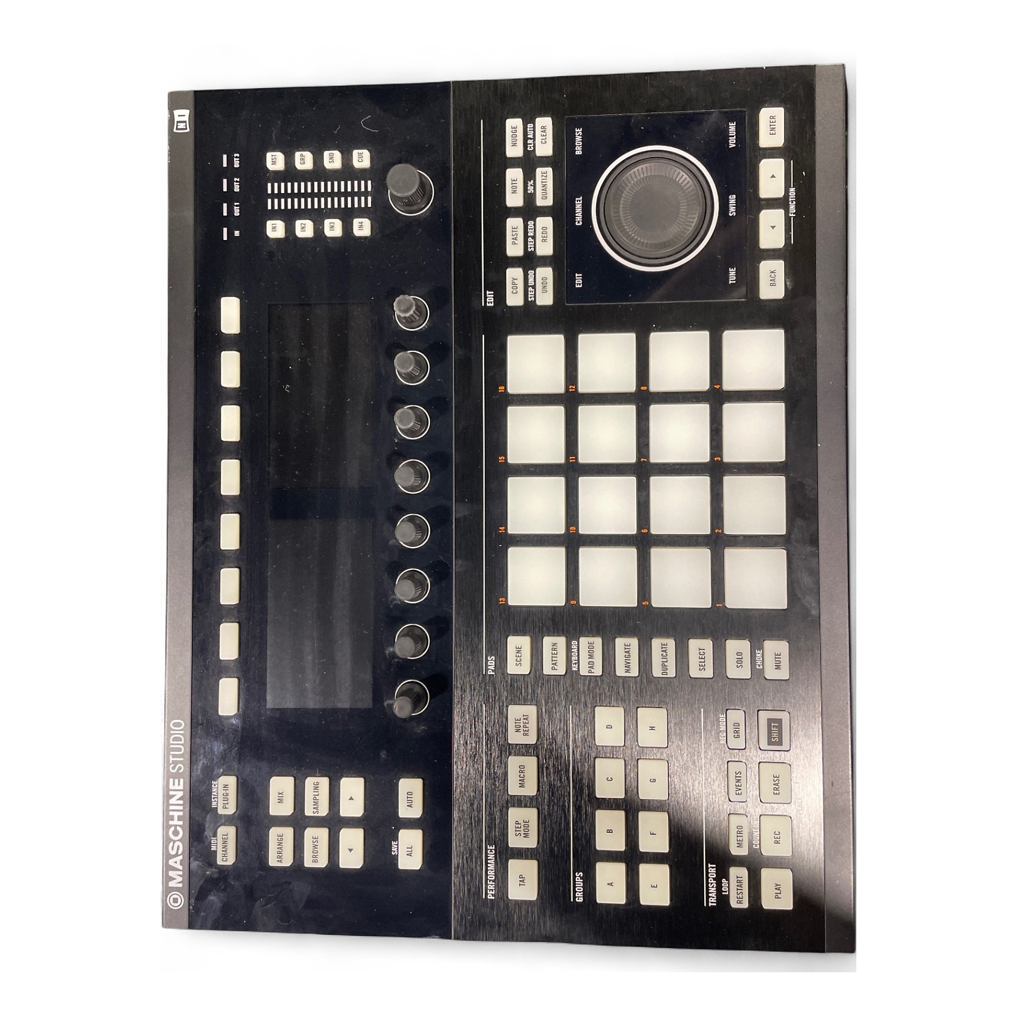 Used Native Instruments Maschine Studio MIDI Controller