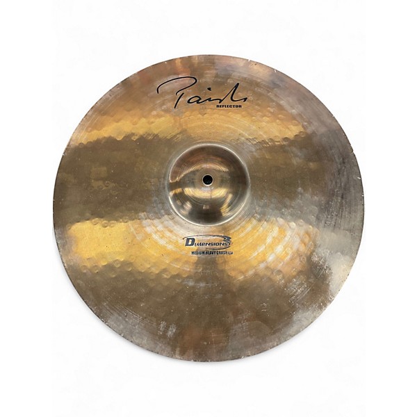 Used Paiste 17in REFLECTOR MEDIUM HEAVY CRASH Cymbal