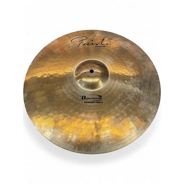Used Paiste 17in REFLECTOR MEDIUM HEAVY CRASH Cymbal