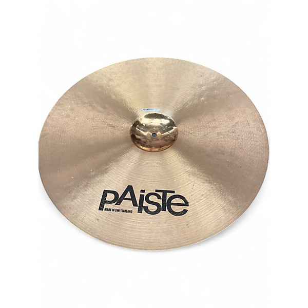 Used Paiste 22in DIMENSIONS MEDIUM HEAVY WILD RIDE Cymbal