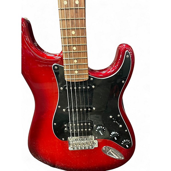 Used Fender Player Stratocaster HSS Candy Red Burst Solid Body Electric Guitar