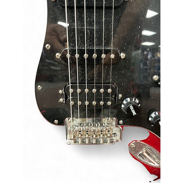 Used Fender Player Stratocaster HSS Candy Red Burst Solid Body Electric Guitar