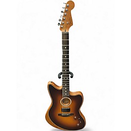 Used Fender ACOUSTASONIC PLAYER JAZZMASTER Sunburst Acoustic Electric Guitar