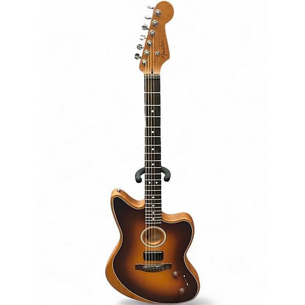 Used Fender ACOUSTASONIC PLAYER JAZZMASTER Sunburst Acoustic Electric Guitar