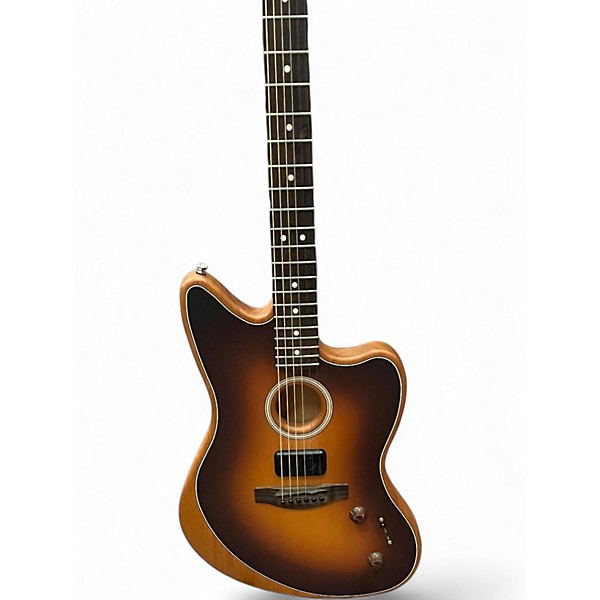 Used Fender ACOUSTASONIC PLAYER JAZZMASTER Sunburst Acoustic Electric Guitar