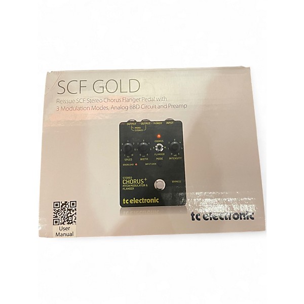 Used TC Electronic SCF Chorus Flanger Effect Pedal