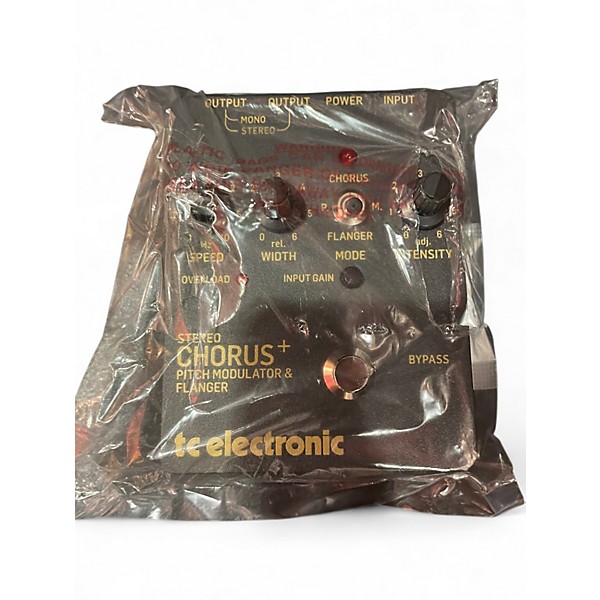 Used TC Electronic SCF Chorus Flanger Effect Pedal