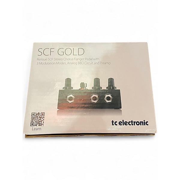 Used TC Electronic SCF Chorus Flanger Effect Pedal