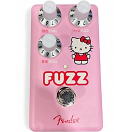 Used Fender Hello Kitty Fuzz Effect Pedal