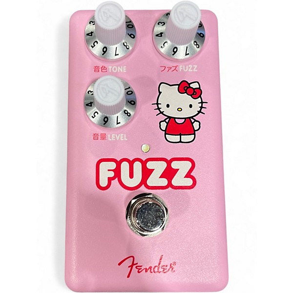Used Fender Hello Kitty Fuzz Effect Pedal