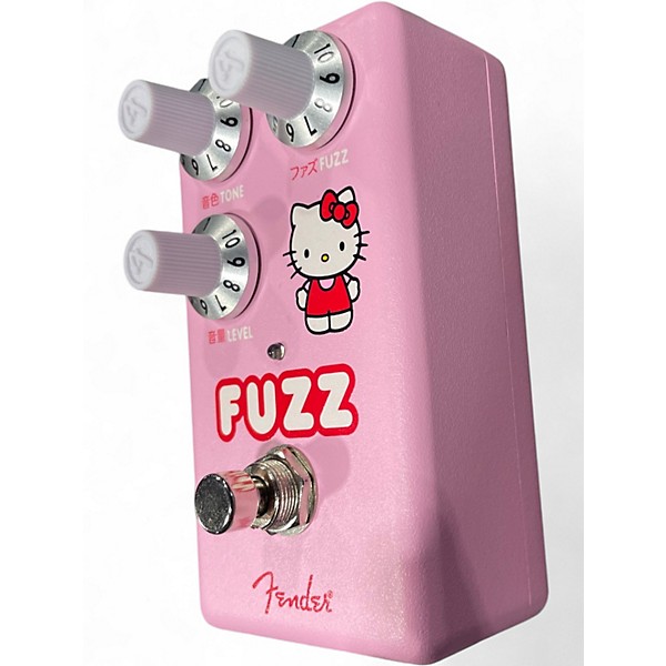 Used Fender Hello Kitty Fuzz Effect Pedal