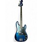 Used Fender Hybrid II Precision Bass Azurite Metallic Electric Bass Guitar thumbnail