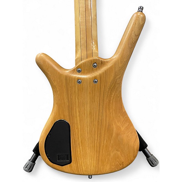 Used Warwick Corvette 5 String Natural Electric Bass Guitar