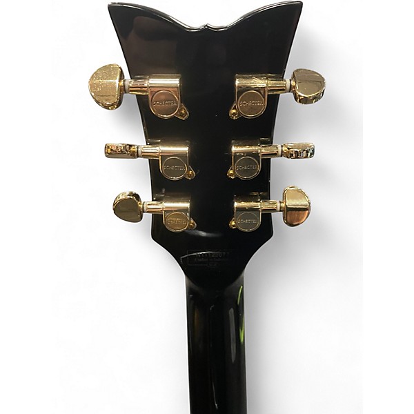 Used Schecter Guitar Research Hellraiser Special Solo 6 Black Solid Body Electric Guitar