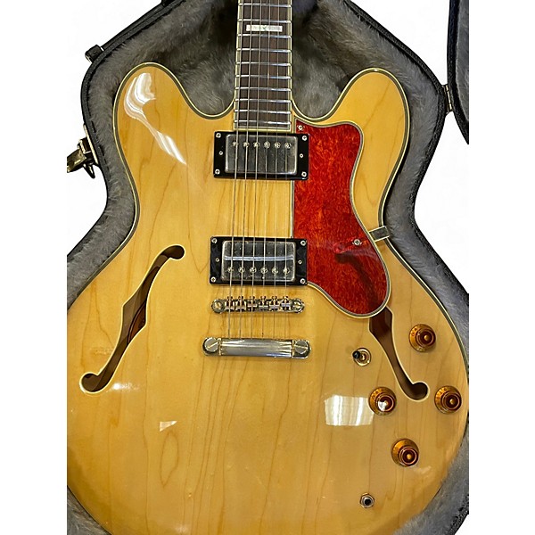 Used Epiphone Sheraton II Natural Hollow Body Electric Guitar