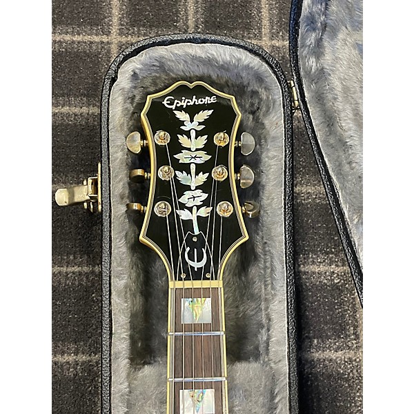 Used Epiphone Sheraton II Natural Hollow Body Electric Guitar