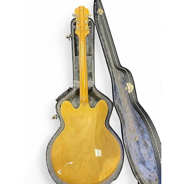 Used Epiphone Sheraton II Natural Hollow Body Electric Guitar