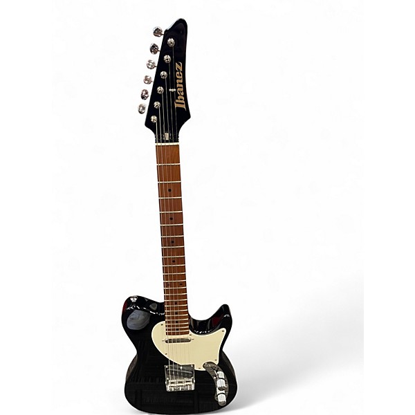 Used Ibanez JOSH SMITH PRESTIGE BLACK Solid Body Electric Guitar