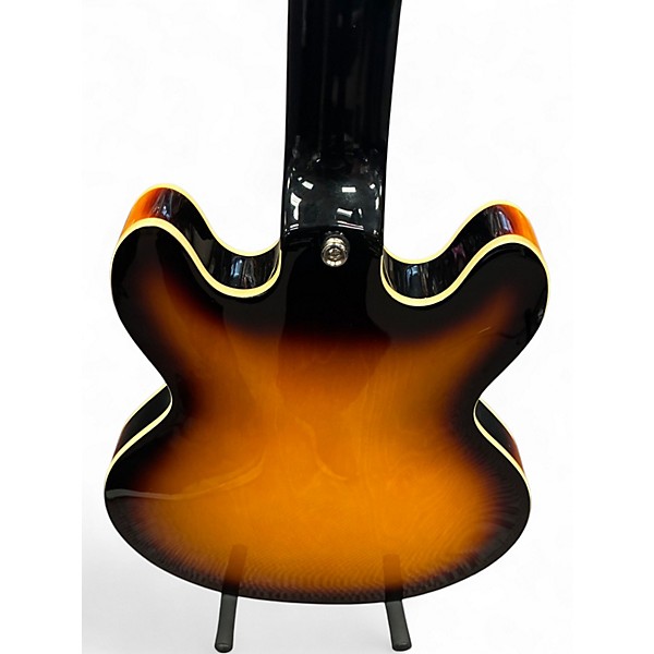 Used Epiphone ES339 Sunburst Hollow Body Electric Guitar