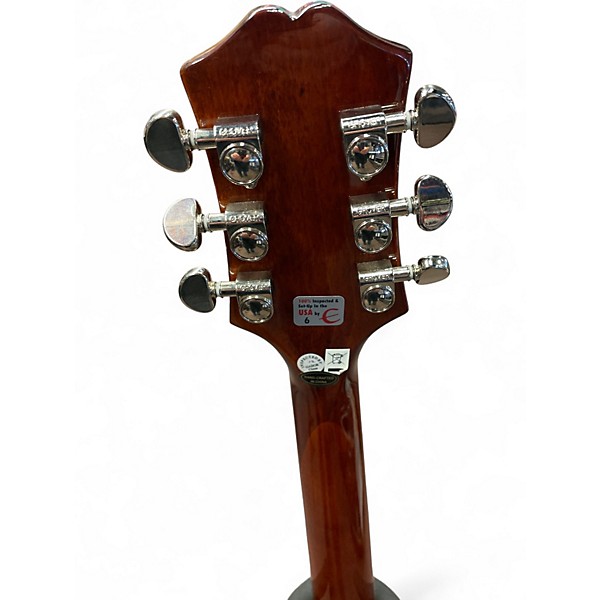 Used Epiphone Wildkat Amber Hollow Body Electric Guitar