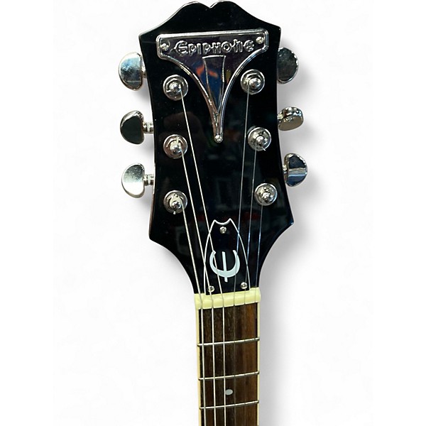 Used Epiphone Wildkat Amber Hollow Body Electric Guitar