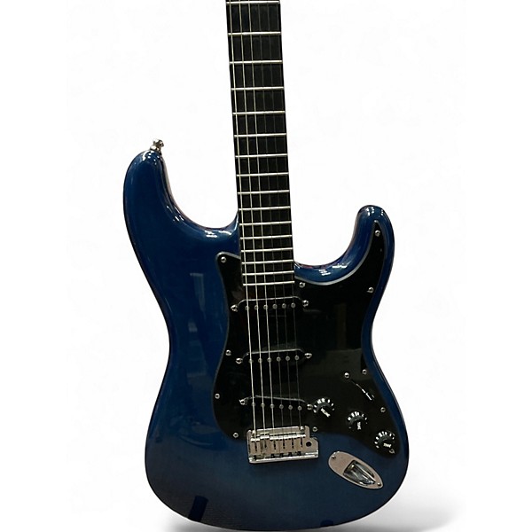 Used Fender American Deluxe Ash Stratocaster BAD BOY BLUE Solid Body Electric Guitar