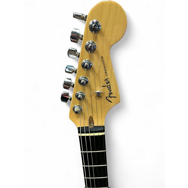 Used Fender American Deluxe Ash Stratocaster BAD BOY BLUE Solid Body Electric Guitar