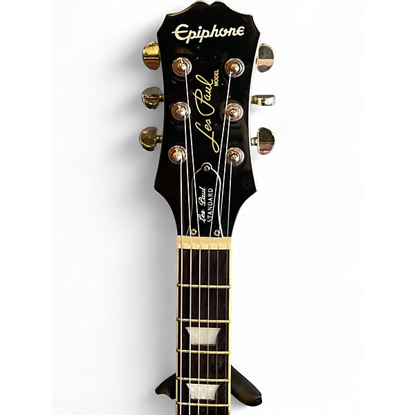 Used Epiphone Les Paul Standard Green Solid Body Electric Guitar