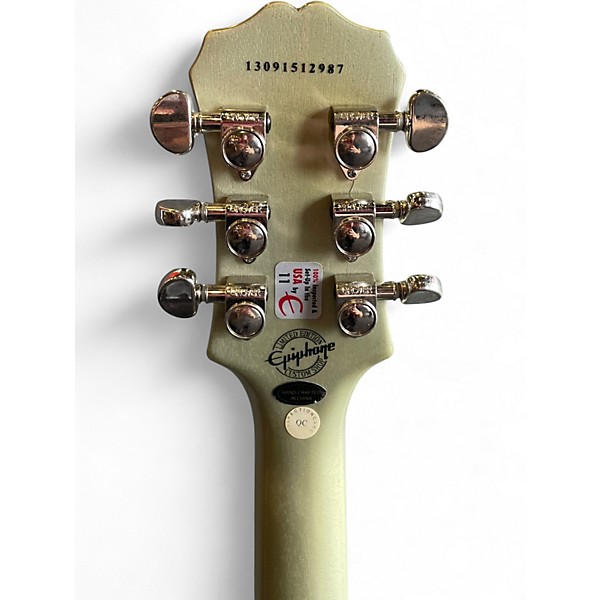 Used Epiphone Les Paul Standard Green Solid Body Electric Guitar