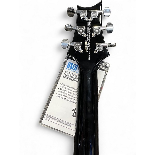 Used PRS SE Custom 22 Semi-Hollowbody Green Hollow Body Electric Guitar